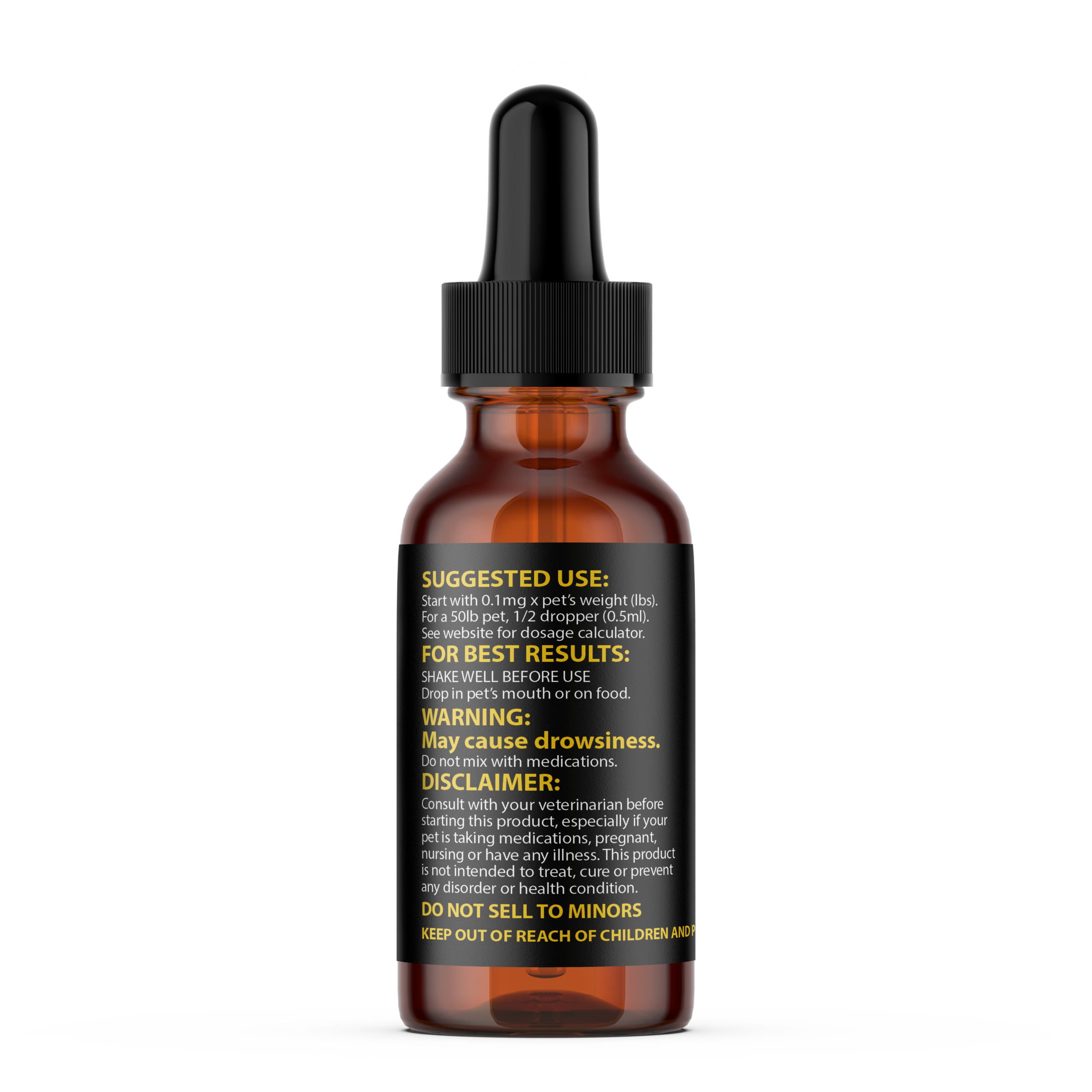 Goldie's Pet CBN Oil (Calming Aid) 300mg - Image 2